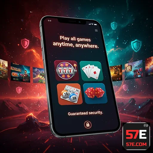 Mobile casino gaming experience with vibrant promotions - 57e